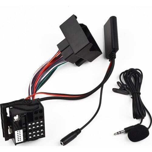 1pc Car Bluetooth Audio Cable Adapter MIC Auto Interior Accessories For Mercedes Benz APS NTG CD20 30/50 Radio