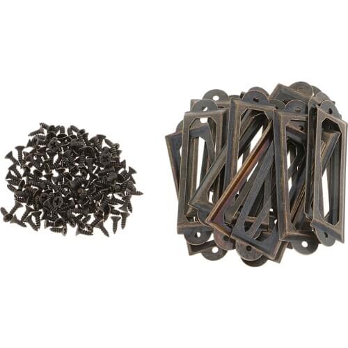 20 Sets Metal Label Holder Filing Cabinet Label Holder Name Tag