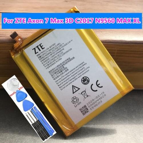 New Original 3990mAh Li3940T44P8h846748 Battery For ZTE Axon 7 Max 3D C2017 N9560 MAX XL Mobile Phone Batteries