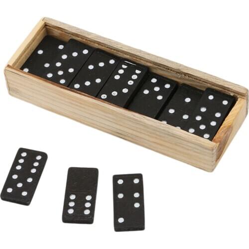 Wooden Domino Educational Board Game Teaching Aids