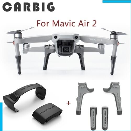 PGYTECH Mavci Air 2 Propeller Holder + Landing Gear Extention for DJI Mavic Air2 Accessories Combo