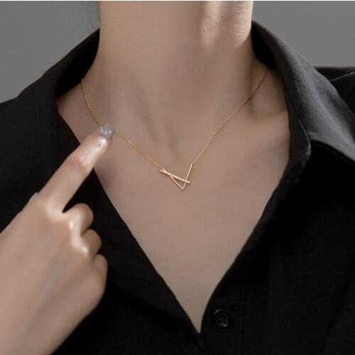 Geometric Silver Pendants Necklaces 925 Sterling Silver Pendants Necklaces