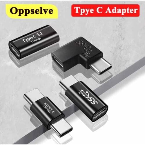 Type C Cable Adapter Converter USB C Male to Male Cable Type C Female to Male Adapter for MacBook Pro Samsung S21 Xiaomi Adapter