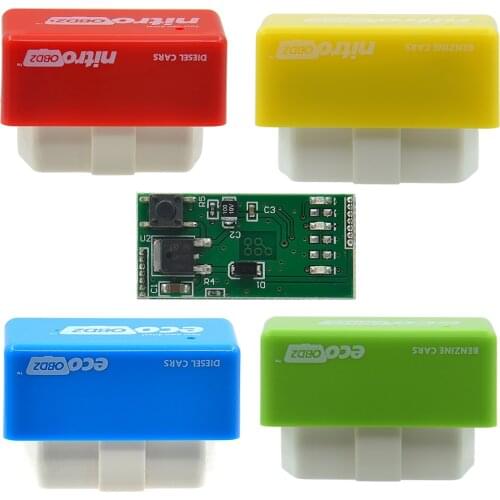 Best ECO OBD2 NitroOBD2 Full Chip Tuning Performance Box Nitro OBD2 EcoOBD2 Plug&Driver For Diesel Benzine Car OBDII Interface