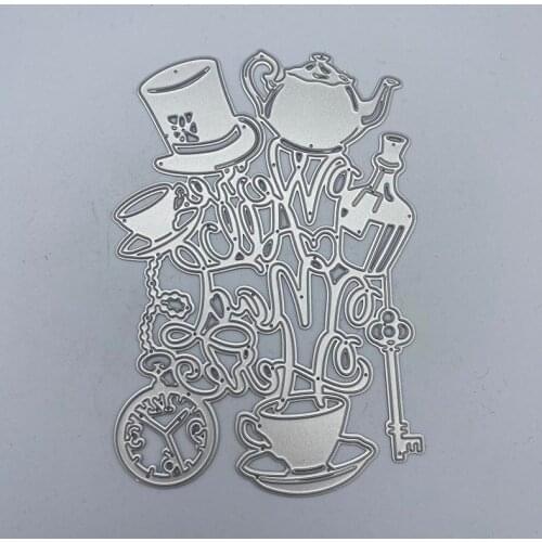 Metal Cutting Dies We all med here DIY Scrapbooking Decorative Embossing Handcraft Die Cutting Template