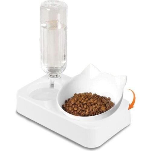 Dog Bowl Pets Feeder Drinking Bowl Automatic Eating Cat Dog Feeder Water Food Dispenser for Small Medium Large Dogs