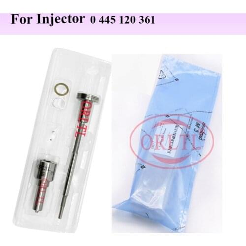 ORLTL VALVE F00R J02103 Nozzle DLLA145P2397 (0433172397) New Injector Repair kits For 0445120361 0 445 120 361