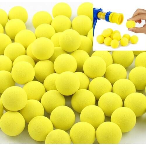 EVA Soft Bullet for Air Powered Shooting Gun Outdoor Children Interactive Aerodynamic Gun Desktop Indoor Shoot Game for Kids