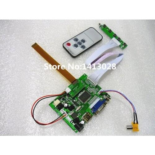 HDMI + 2AV+ VGA LCD Driver Controller Board Kit for Panel 7 inch N070ICG-LD1 1280*800 39pin LCD controller board DIY kits