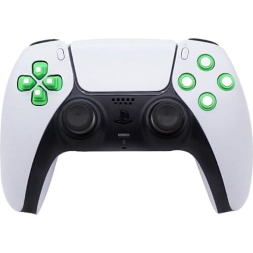 28EA PS5 Next Gen Controller Full Buttons Set D-Pad Trigger LT RT LB RB Black for ABXY D-Pad PS5 Game Controller