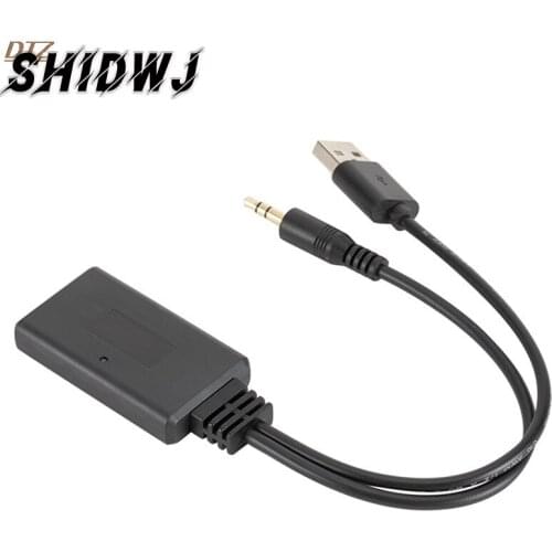 Portable Wireless Bluetooth 5.0 High Fidelity Adapter Car Auxiliary Speaker Audio Receiver High Speed Fax Not Lost