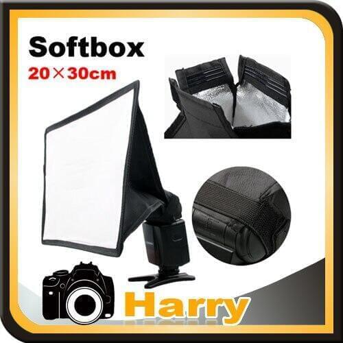 20x30CM Flash softbox diffuser for YN560,YN468,YN467,YN465,YN460 II,YN462,YN460 580EX 430EX SB600 SB900