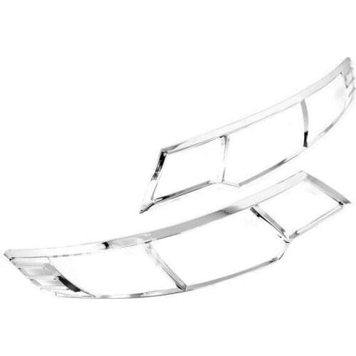 High Quality Chrome Head Light Cover for Kia Forte 09 Up Free Shipping