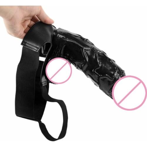26*7CM Straped On Penis Pants Strap-on Huge Realistic Cock Harness Strapless Removable Suction Cup Dildos Panties For Lesbians