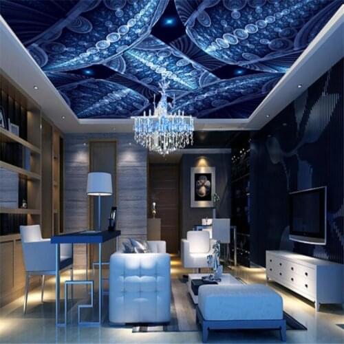 Beibehang Large custom wallpapers fantasy Wonderland atmospheric ceiling mural murales de pared 3d naturaleza