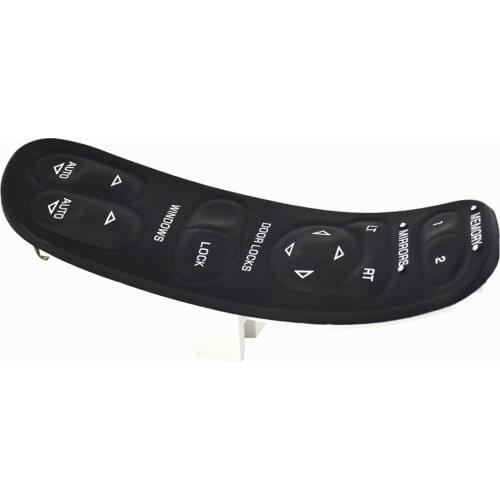 Black Front Power Window Switch For Chevrolet C5 Corvette 1997-2004