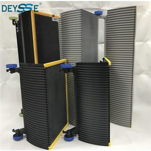 Deysse original high quality escalator black step with yellow demarcation strips
