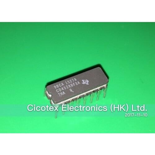 CD4528BF3A CDIP16 4528 Dual Monostable Multivibrator CD4528BF
