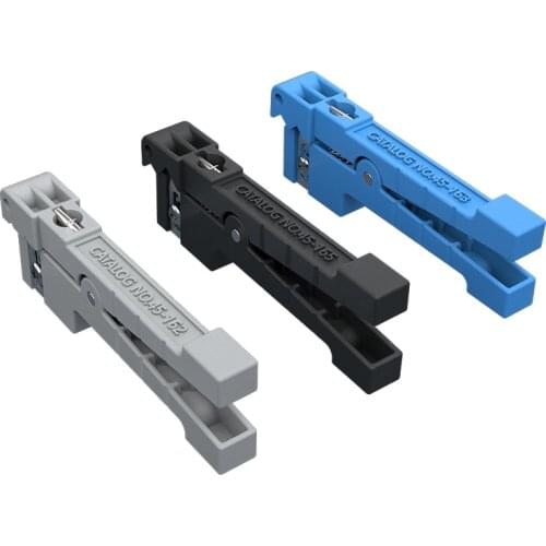 Fiber Optic Stripper Optical Fiber Jacket Stripper 45-162 0-3.2 mm (45-163 3.2-4.8 mm diameter) 45-165 4.8-8mm wire diameter
