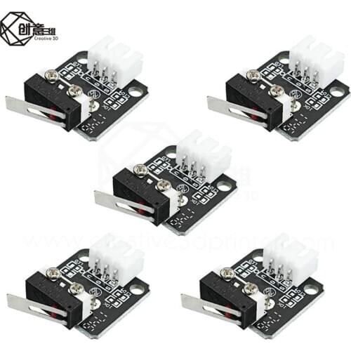 3D Printer X/Y/Z Axis End Stop Limit Switch 3Pin Control Easy to Use Micro Switch for CR10 Series Ender 3D Printer parts
