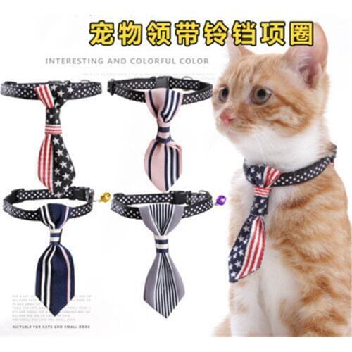 Cute Pet Bow Ties Dog Ties Cat Neckties Adjustable Dog Cat Pet Tie Puppy Toy Grooming Bow Tie Necktie Cloth Cat Accessories