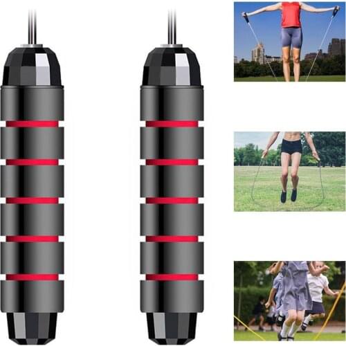 Tangle-Free with Ball Bearings Rapid Speed Jump Rope Crossfit Excercise and Fitness Workout Equipments Skipping Foot Unisex Kids