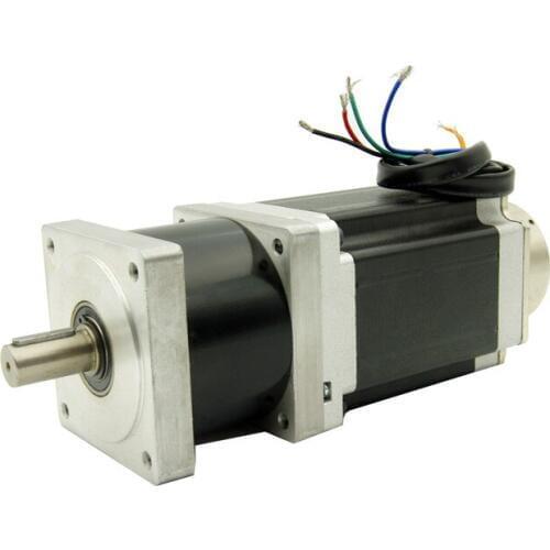 NEMA34 stepper motor 8.5NM with brake and Planetary gearbox 4:1/5:1/10:1/16:1/20:1/25:1/40:1/50:1/100:1 reducer ratio