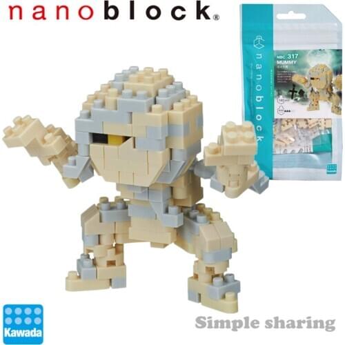 New Nanoblock Mummy Micro-Sized Building Blocks NBC-317 140 Pieces Funny Creative Educational Toys For Kids Great Gift