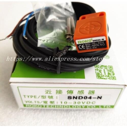 2PCS SND04-N SND04-N2 SND04-P SND04-P2 ROKO New Proximity Switch Sensor 100% New & Original