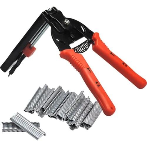 Upgrade Nail Ring Pliers Farm Cage Pliers Fastening Clamp Installation Tool For Chicken Mesh Cage Wire Fencing Ring Pliers