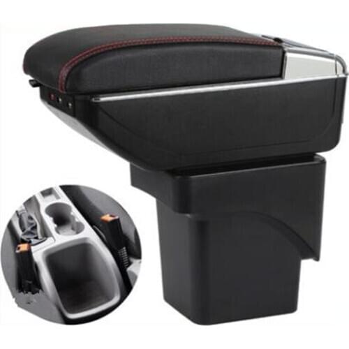 For Ford Focus 2 armrest box central Store content Storage box Ford focus armrest box with cup holder ashtray USB interface