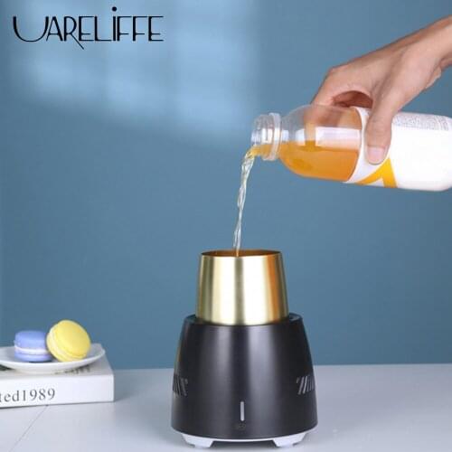 UARELIFFE Summer Portable Fast Cooling Cup Electronic Refrigeration Cooler For Beer Wine Beverage Cooling Cup Cold Drink Tool