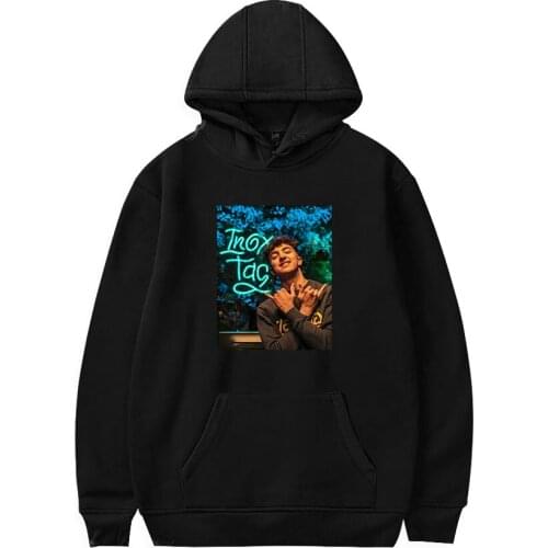 2021 Inoxtag Clothes Autumn And Winter Holiday Hip-Hop Style Men/Women Pure Cotton Fleece Hoodie Fleece Novelty Street Tops