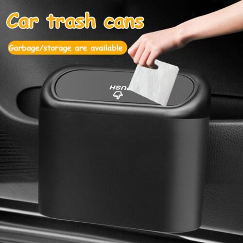 Car supplies car trash can cartoon trash can DIY large capacity of a variety of interior shelf box