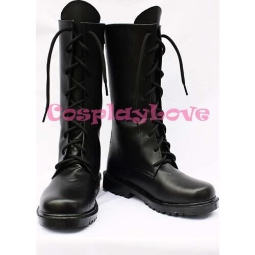Hakuoki Saito Hajime Cosplay Shoes Boots Hand Made Custom-made For Halloween Christmas Festival CosplayLove