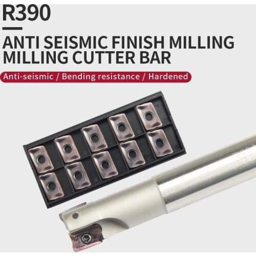 1pcs R390 C15-16-150 200-2T/ R390 C19-20-150-2T Indexable face milling cutter holder and CNC tool combination for R39011 carbide