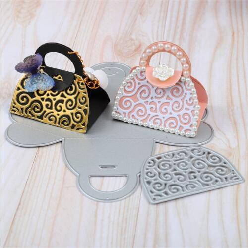 InLoveArts Bag Dies Lace Handbag Metal Cutting Dies for Craft Dies Scrapbooking Embossing Stencil Die Cut Decoration New 2019