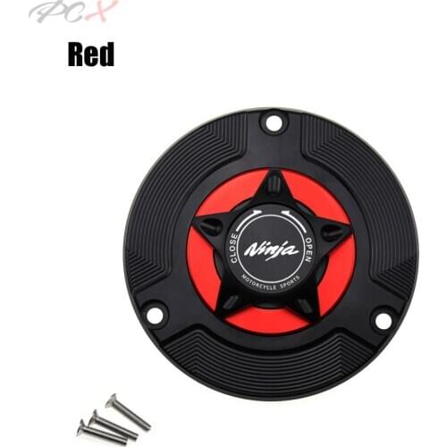 Gas Fuel Tank Cap Cover for KAWASAKI EX250R NINJA 250R NINJA 300 2008-2014 Motorcycle Accessories CNC Aluminum Black