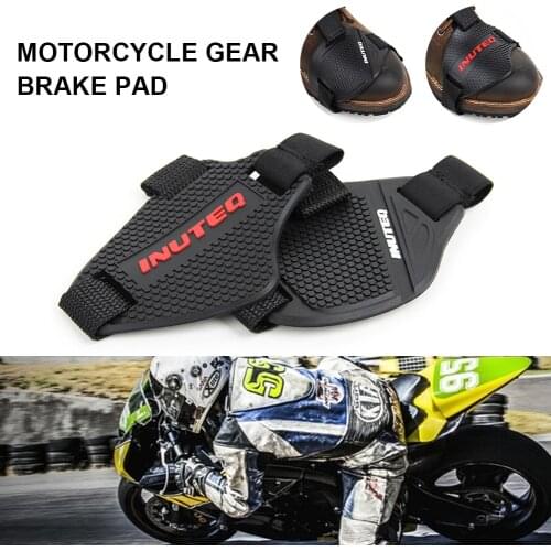 Motorcycle Gear Shift Pad Rubber Shoes Protector Anti-skid Gear Shifter Guard Adjustable Lightweight Boot Cover Shifter Guard