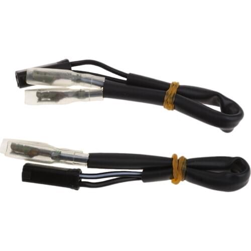 Pair Of Adapter Indicators Headlights Plug Arrows Plastic Vespa For Suzuki 1300r