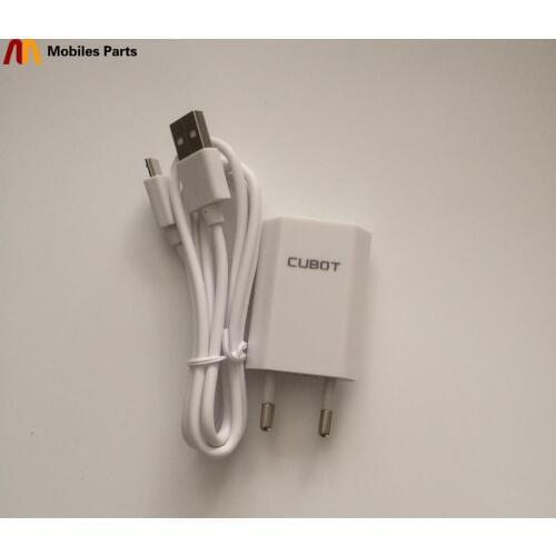 Used Travel Charger + USB Cable USB Line For Cubot ZORRO 001 MSM8916 4G Quad Core 5.0" HD 1280x720 Free Shipping
