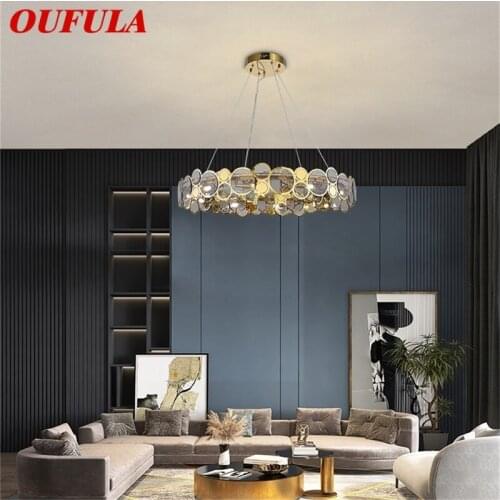 OUFULA Pendant Light Postmodern Creative LED Lamp Fixture Decorative For Home Dining Living Room