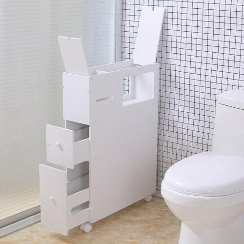 Bathroom Crevice Shelf Toilet Crevice Locker Storage Cabinet Toilet Floor Narrow Cabinet Toilet Side Cabinet Side Cabinet