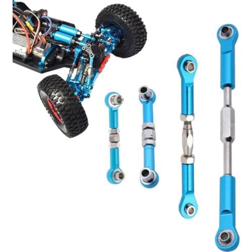 CNC Machined Aluminium Alloy Steering Rod RC Linkage Servo Rod Replacement accessory for HSP 94111 / 94188 RC Car upgrade