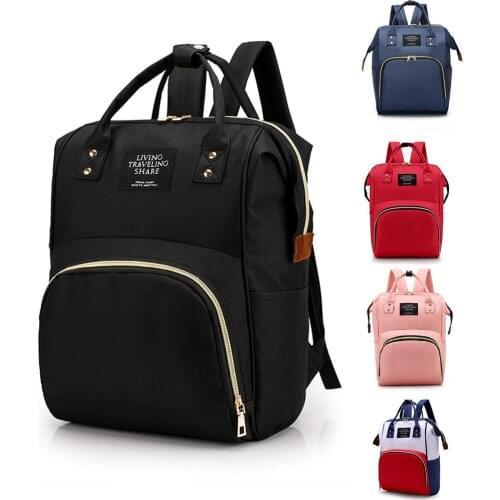 Fashion Mummy Maternity Nappy Bag Brand Large Capacity Baby Bag Travel Backpack Designer Nursing Bag for Baby Care