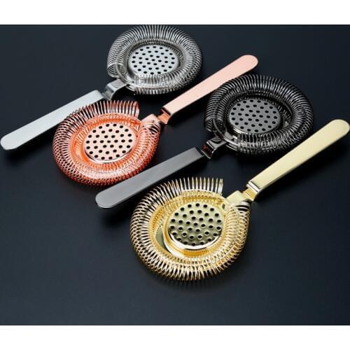 Bar Strainer Sprung Cocktail Strainer Stainless Steel Deluxe Strainer Bar Tools