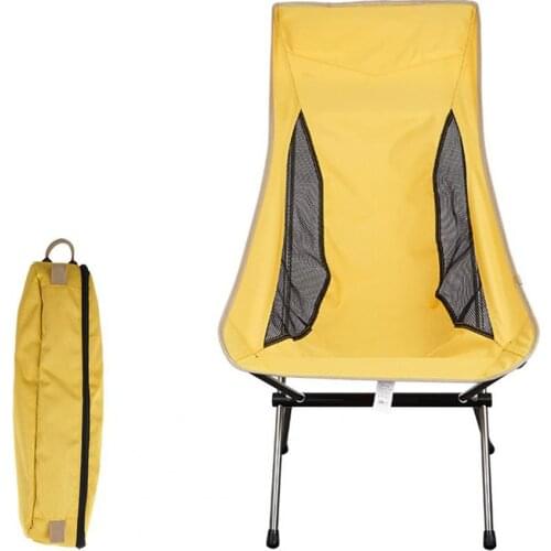 Folding Chair Leisure Non-slip Aluminum Alloy Portable Folding Camping Fishing Stool for Outdoors