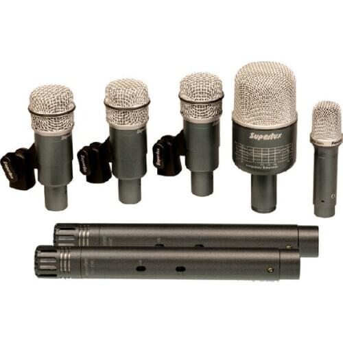 Superlux DRKB5C2 MKII recording level drum set Drum Microphone Kit 7 sets