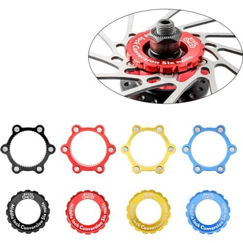 Bike 6-Bolt Rotor Adapter Bicycle 6 Hole Hub Brake Disc Conversion Base Adapter
