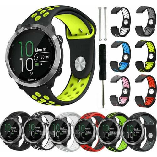 Silicone Replacement Wrist Watch Band Strap Bracelet For Garmin Fenix 3 / 3 HR / Fenix 5X 26mm